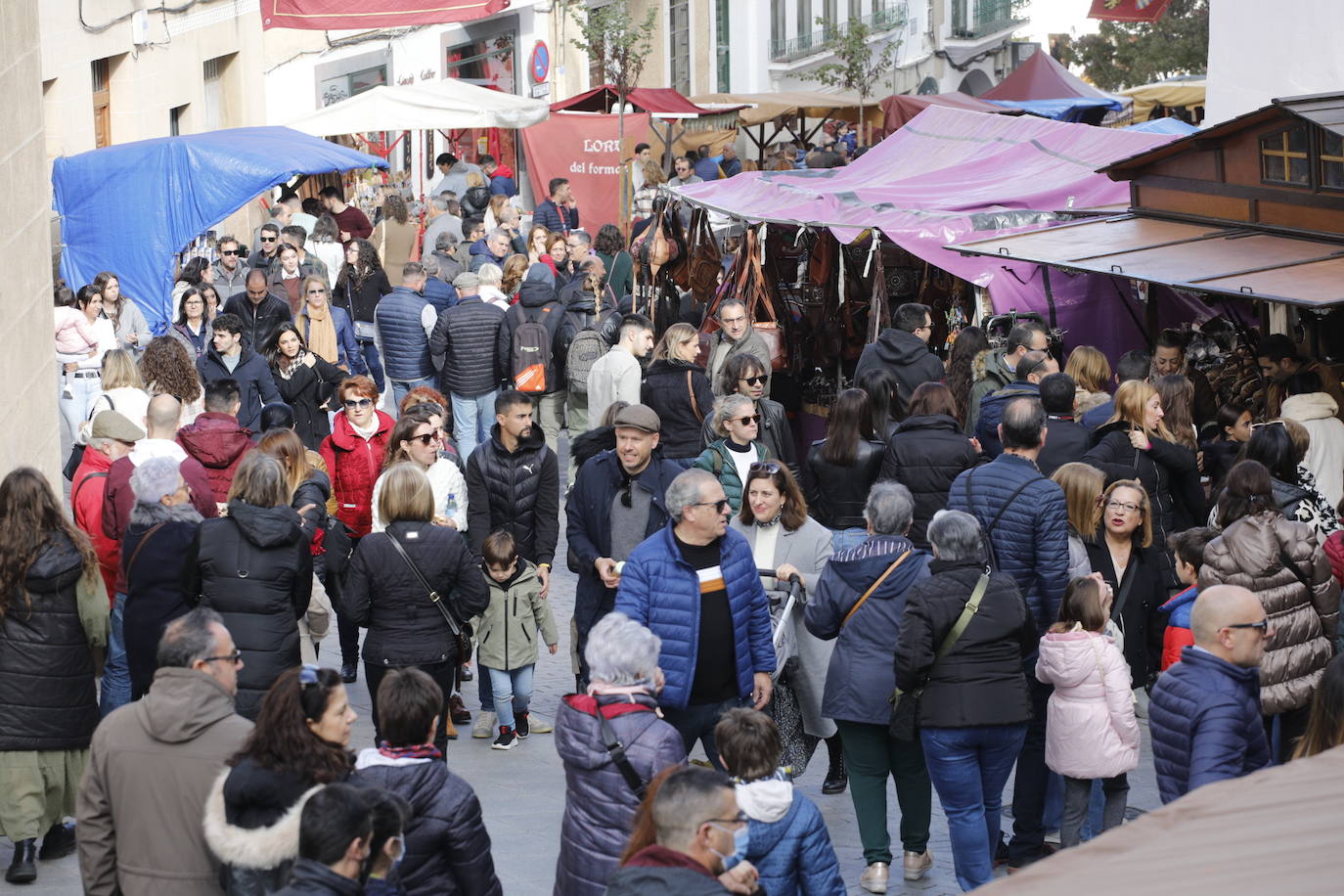 El Mercado Medieval de Cáceres, ante su jornada más multitudinaria