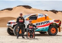 Isidre Esteve llega a la mayoría de edad en el Dakar con Repsol Toyota Rally Team