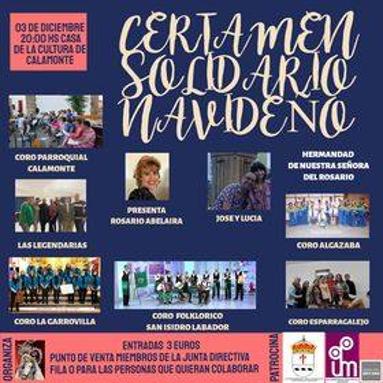 La Hermandad de la Virgen del Rosario organiza un Certamen de Villancicos