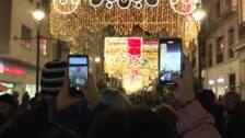 Valladolid estrena su iluminación navideña por el centro de la ciudad