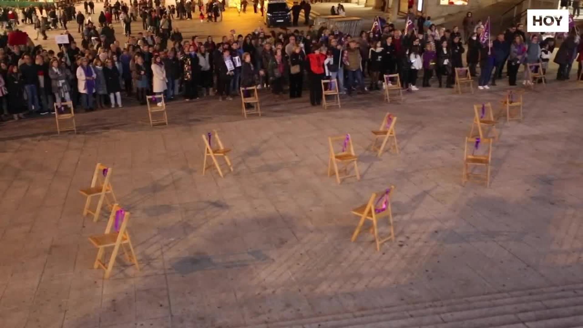 Cáceres rechaza en sus calles la violencia machista