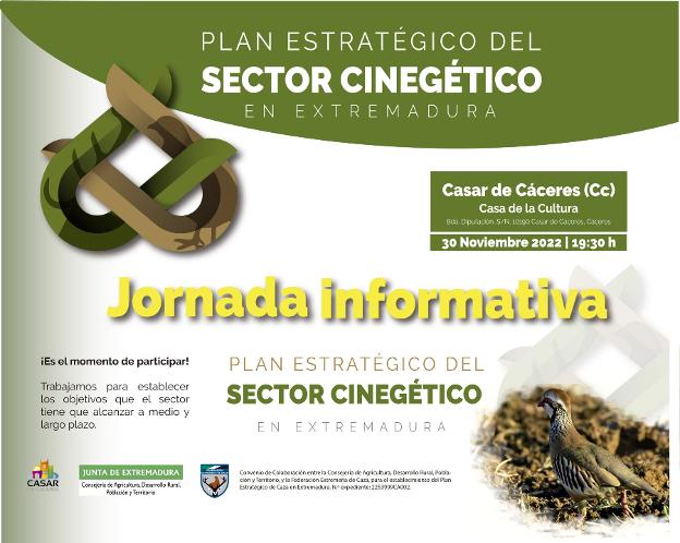 Fedexcaza organiza dos sesiones informativas del Plan Estratégico de Caza