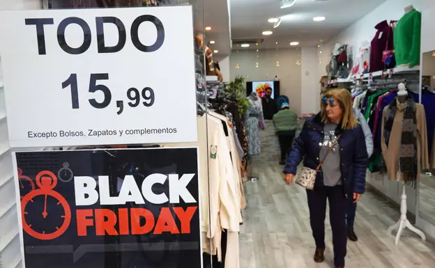 Interesante Conflicto su La semana del Black Friday y el domingo de apertura adelantan las compras  en Badajoz | Hoy