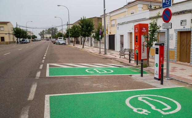 Talavera la Real estrena electrolinera gratuita