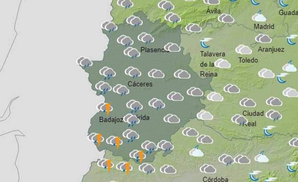 Extremadura registra temperaturas bajo cero por segundo día consecutivo