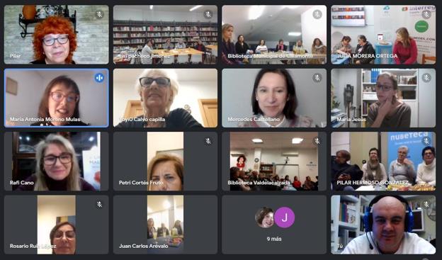 El Club de Lectura de Calamonte celebró el fin de fiesta del Club de Lectura 'Linaje Nubeteca'