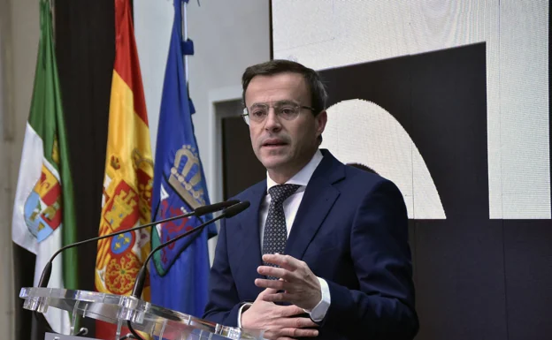 El presidente de la Diputación, Miguel Ángel Gallardo, hace balance de sus últimos cuatro años esta semana. /C. MORENO