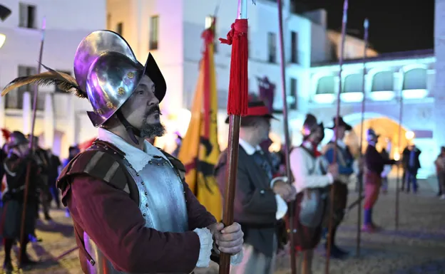 Los Tercios recrean el milagro de Empel en Badajoz