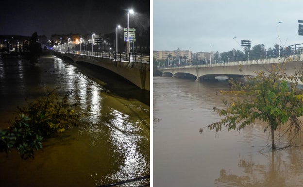 La crecida del Guadiana obliga a desalojar a casas bajas del entorno del parque de caravanas