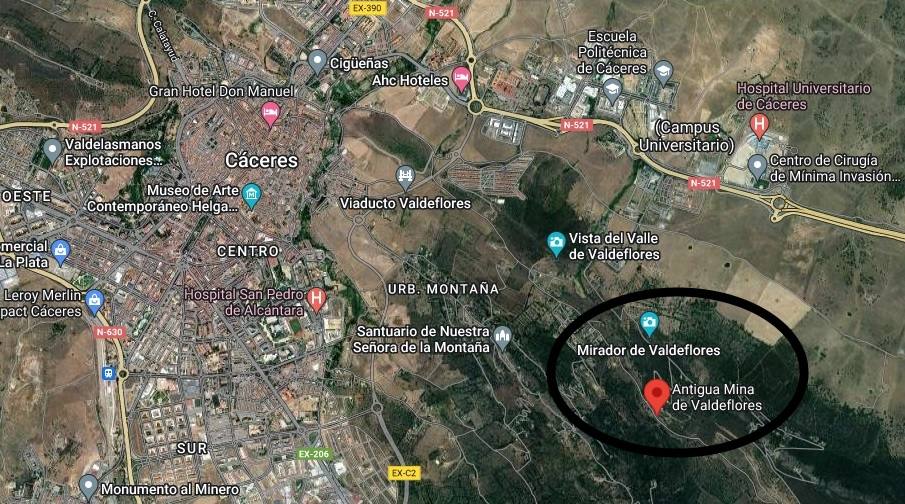 La falsa 'Casa del Miedo' de Cáceres