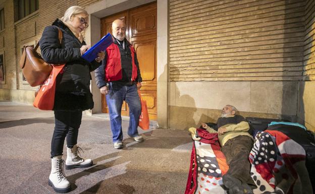 Cruz Roja ayuda a 259 personas a protegerse del frío en Extremadura