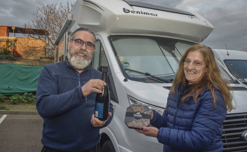 Pasar el Año Nuevo en autocaravana en Badajoz