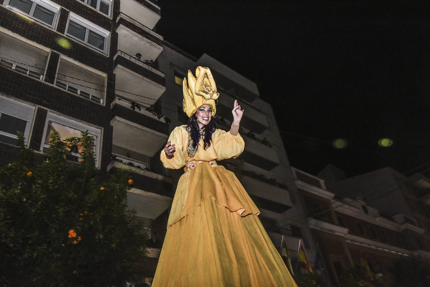 Badajoz arropa a los Reyes Magos en una noche mágica