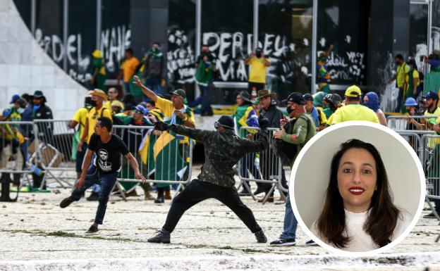 María González, extremeña en Brasil: «La mayoría de brasileños cree que el asalto no irá más allá»