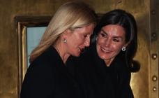 Doña Letizia y Marie Chantal se reconcilian en Atenas
