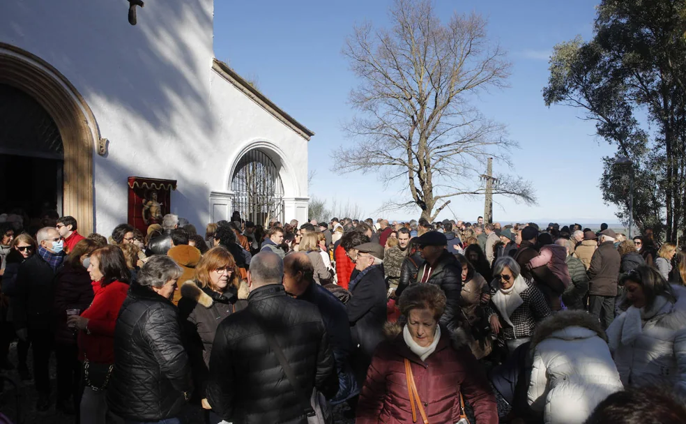 1.500 roscas de anís en la primera romería del año en Cáceres