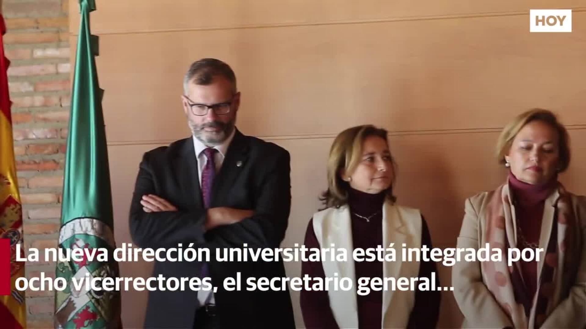 El nuevo equipo de la UEx