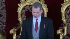 El Rey reivindica la "respuesta destacada" de España a Ucrania