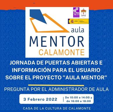 Jornada de Puertas Abiertas sobre el proyecto 'Aula Mentor'
