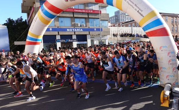 La Vuelta al Baluarte de Badajoz hace honor al nombre de cross popular