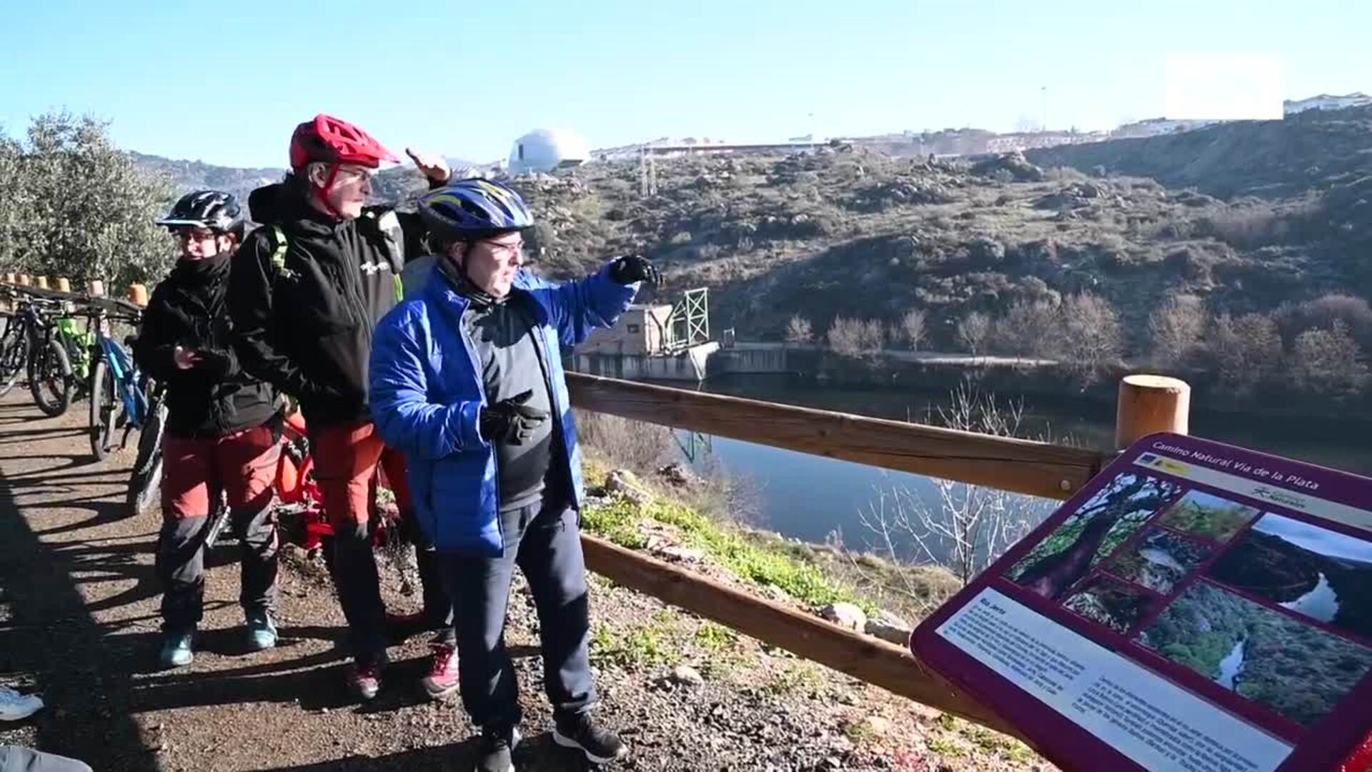 Plasencia estrena la vía verde más grande del país