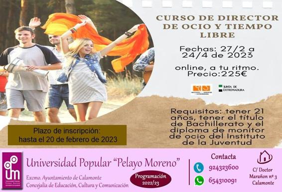 Curso de Director de Ocio y Tiempo Libre