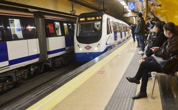 Un besugo en las vías del metro
