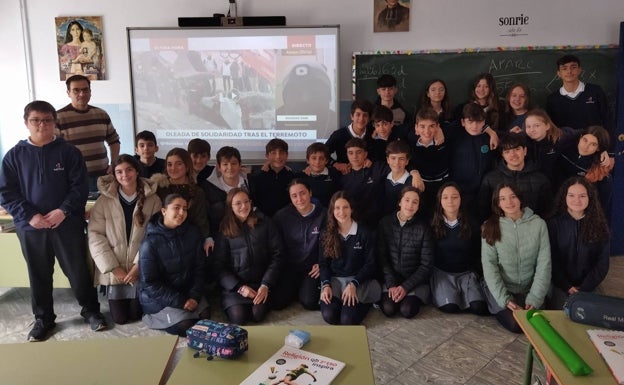 El colegio marista de Badajoz enviará ayuda a los afectados por el terremoto en Siria