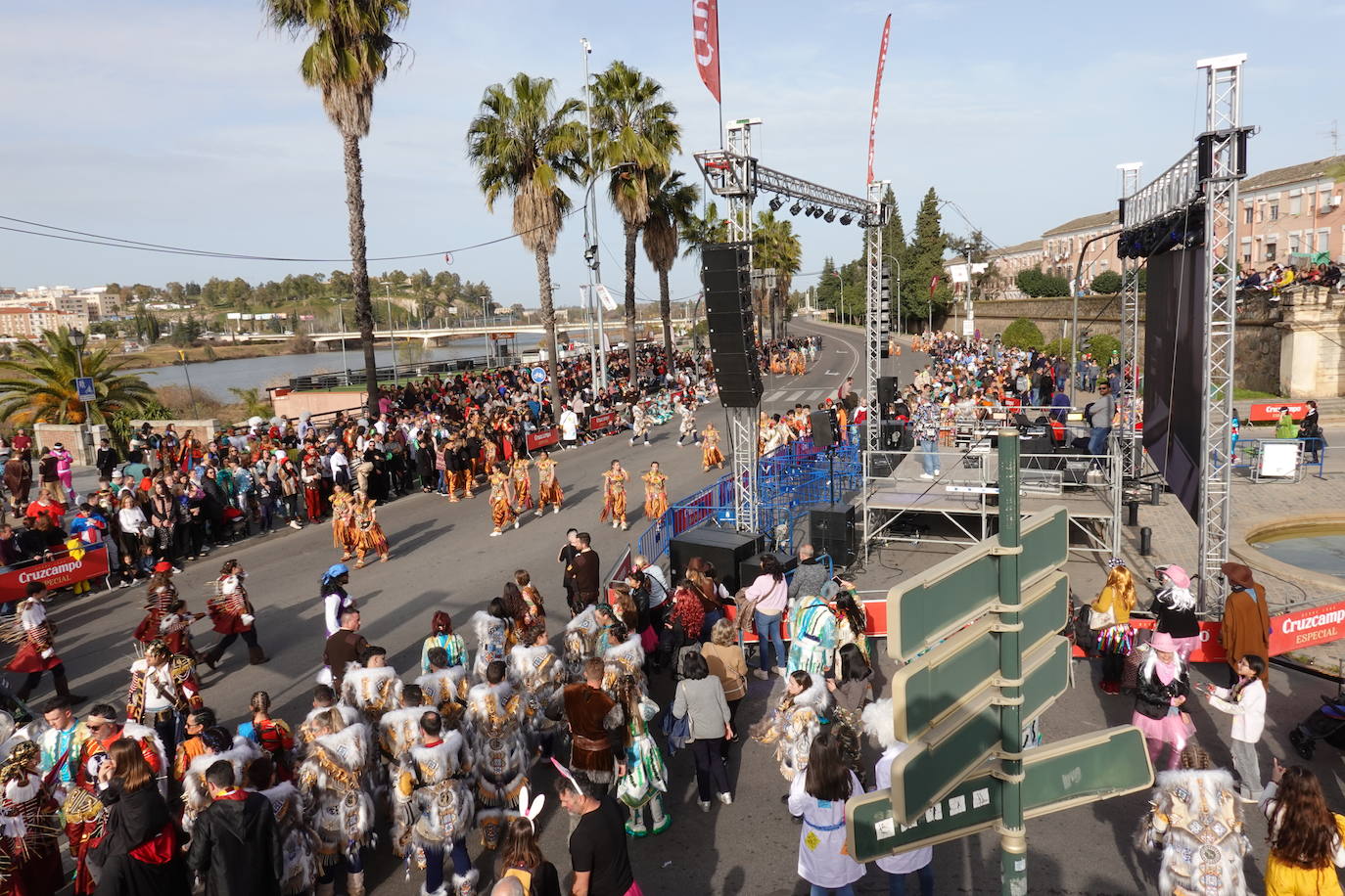 Así celebra Badajoz su sábado de Carnaval