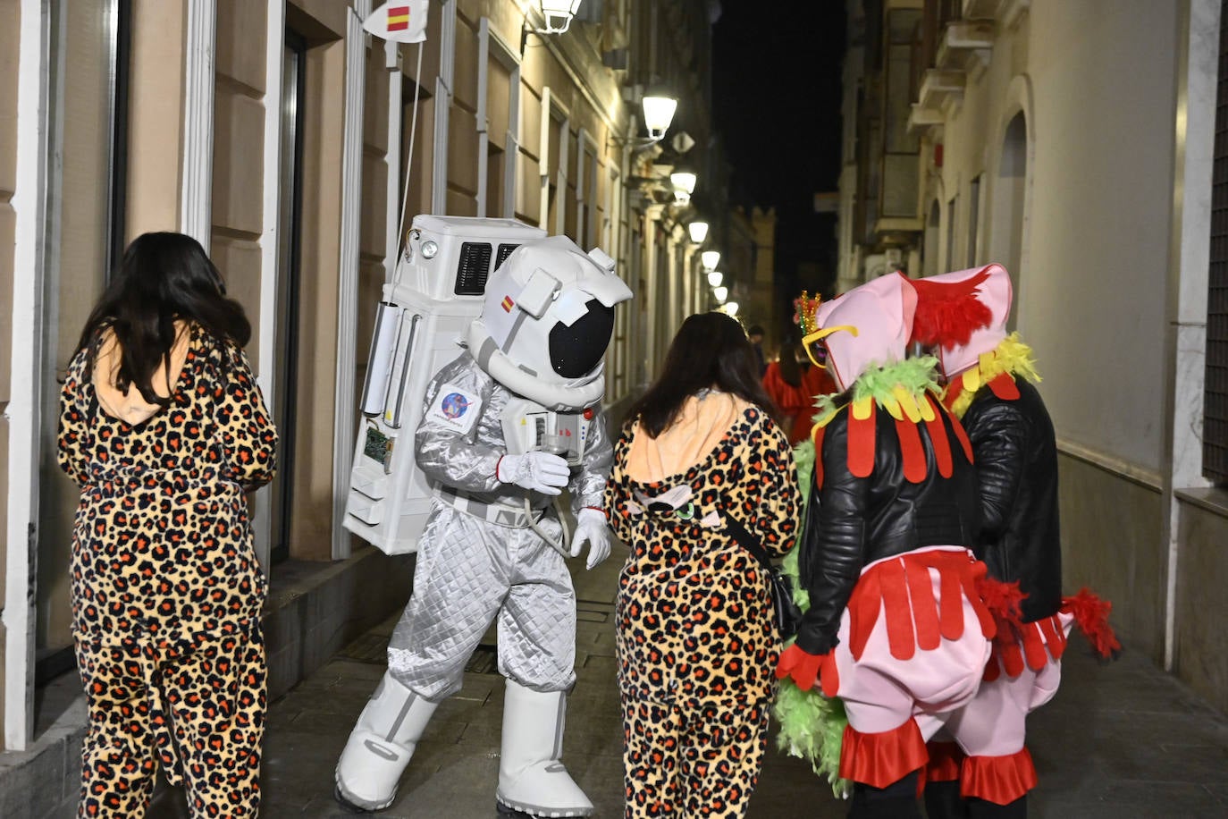 Así se vive el lunes de carnaval en Badajoz