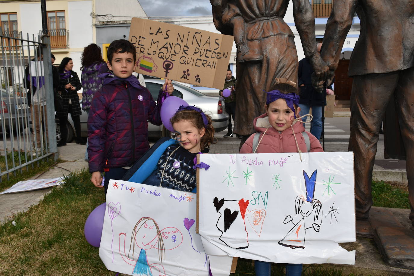Unión Violeta Alburquerque celebra un 8M feminista, diverso e inclusivo, destacando la contribución de la mujer en el mundo rural