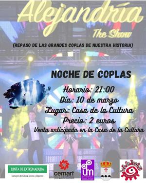 Una Noche de Coplas en la Casa de Cultura de Calamonte