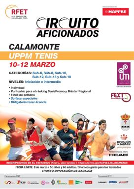 Fin de semana de tenis en Calamonte