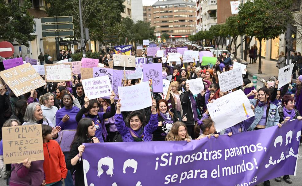 Extremadura clama por los derechos de las mujeres