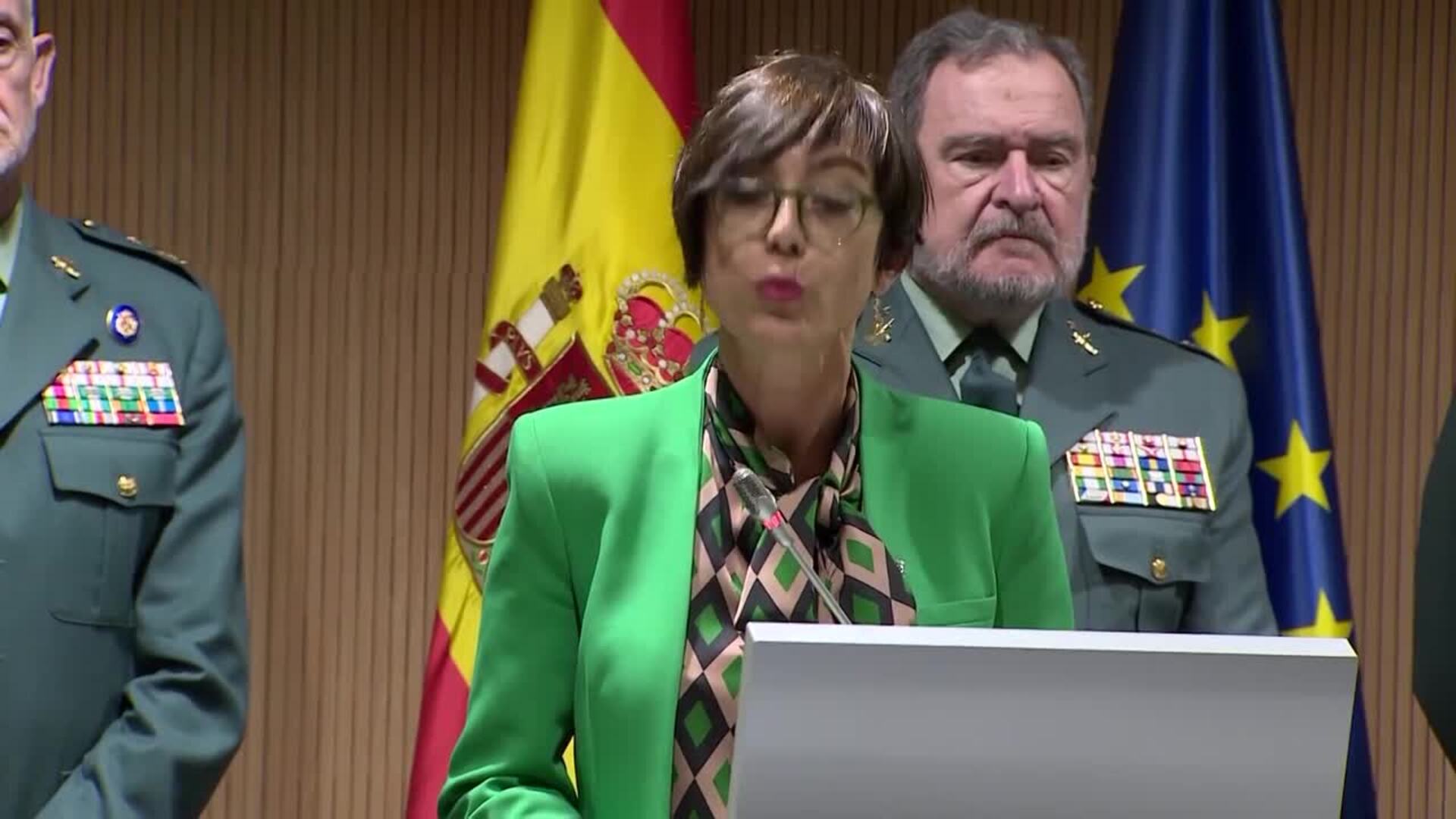 María Gámez explica su dimisión como directora de la Guardia Civil