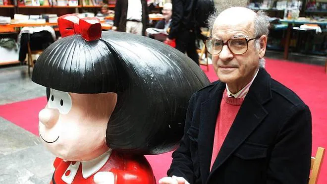 «Hay quien se ofende cuando digo que Mafalda sólo es un dibujo»