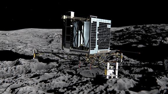 La ESA confía en un «posible despertar» del módulo Philae entre mayo y junio