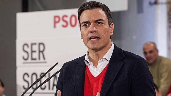 Pedro Sánchez: «Ya estamos cambiando el PSOE»