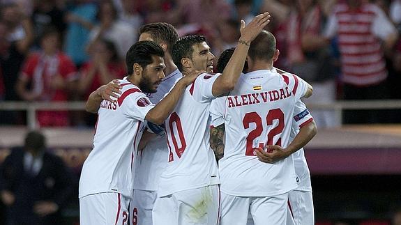 Otra noche europea normal para el Sevilla