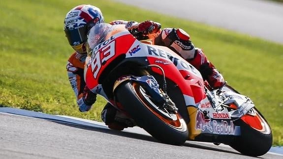 Márquez abre hueco en Indianápolis