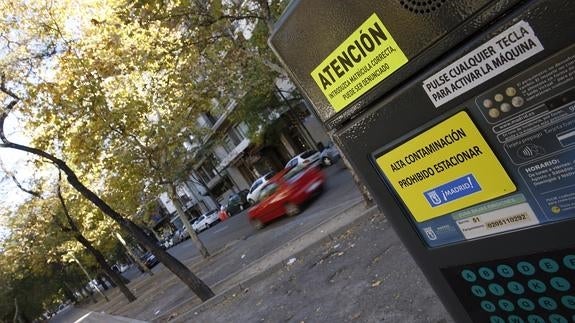 Madrid restringe este viernes el aparcamiento en el centro por contaminación