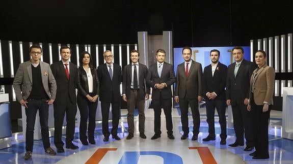 El empleo, Cataluña, la corrupción o la violencia de género centran 'el debate a 9'