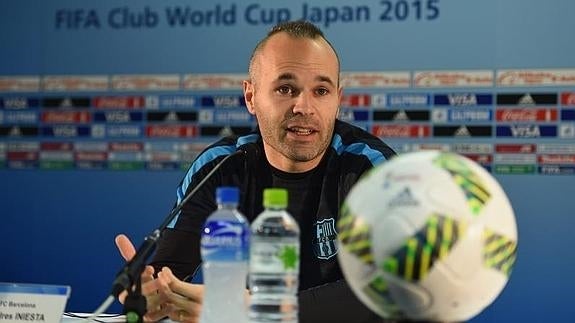 Iniesta: «La final esta al 50%»