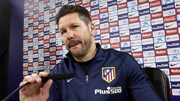 Simeone: «El talento es importantísimo, pero sin el trabajo no es nada»