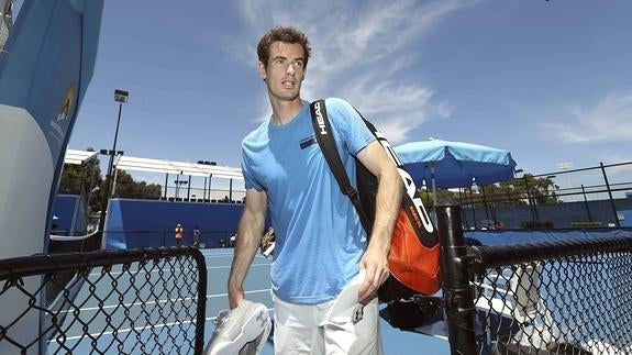 Murray jugará en Australia con las maletas preparadas por si nace su hijo