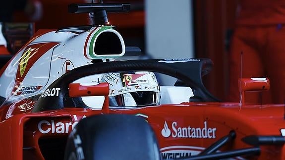 Vettel se lleva los últimos focos de la pretemporada