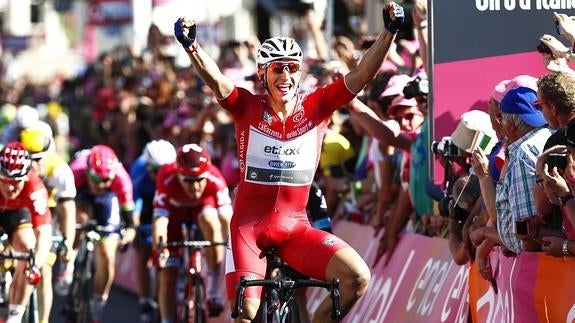 Kittel logra la victoria al sprint