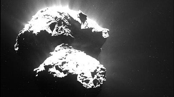 Hallan nuevos ingredientes esenciales para la vida en el cometa 67P
