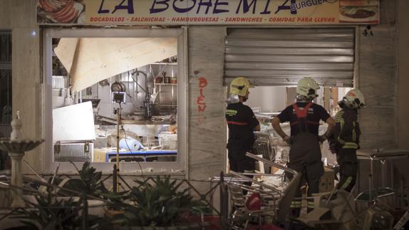 Heridas 74 personas por una explosión de gas en Vélez-Málaga