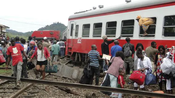 Camerún eleva a 79 el número de muertos en el accidente de tren
